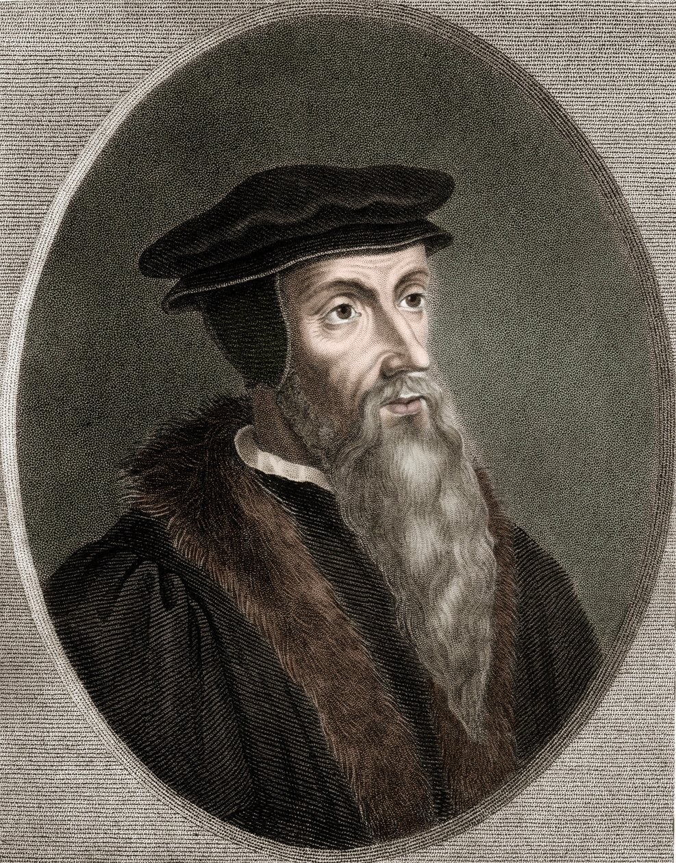 John Calvin - Jean Calvin 1509-1564 - gravyr - 1800-talet av Unknown artist