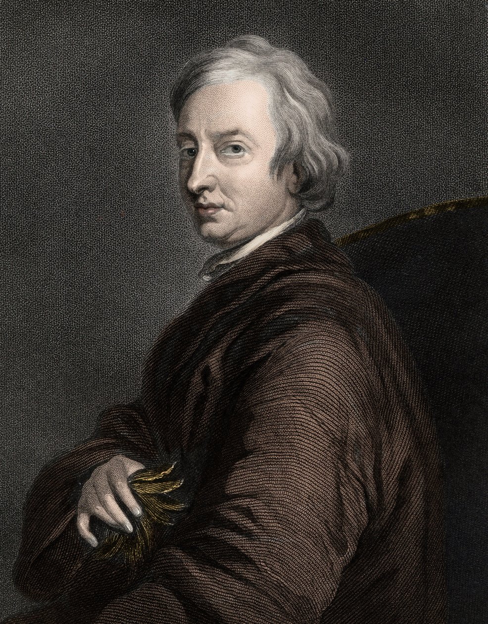 John Dryden 1631-1700 - gravyr - 1800-talet av Unknown artist