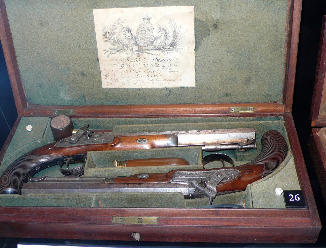 Joseph Manton Gun Duell Set av Unknown artist