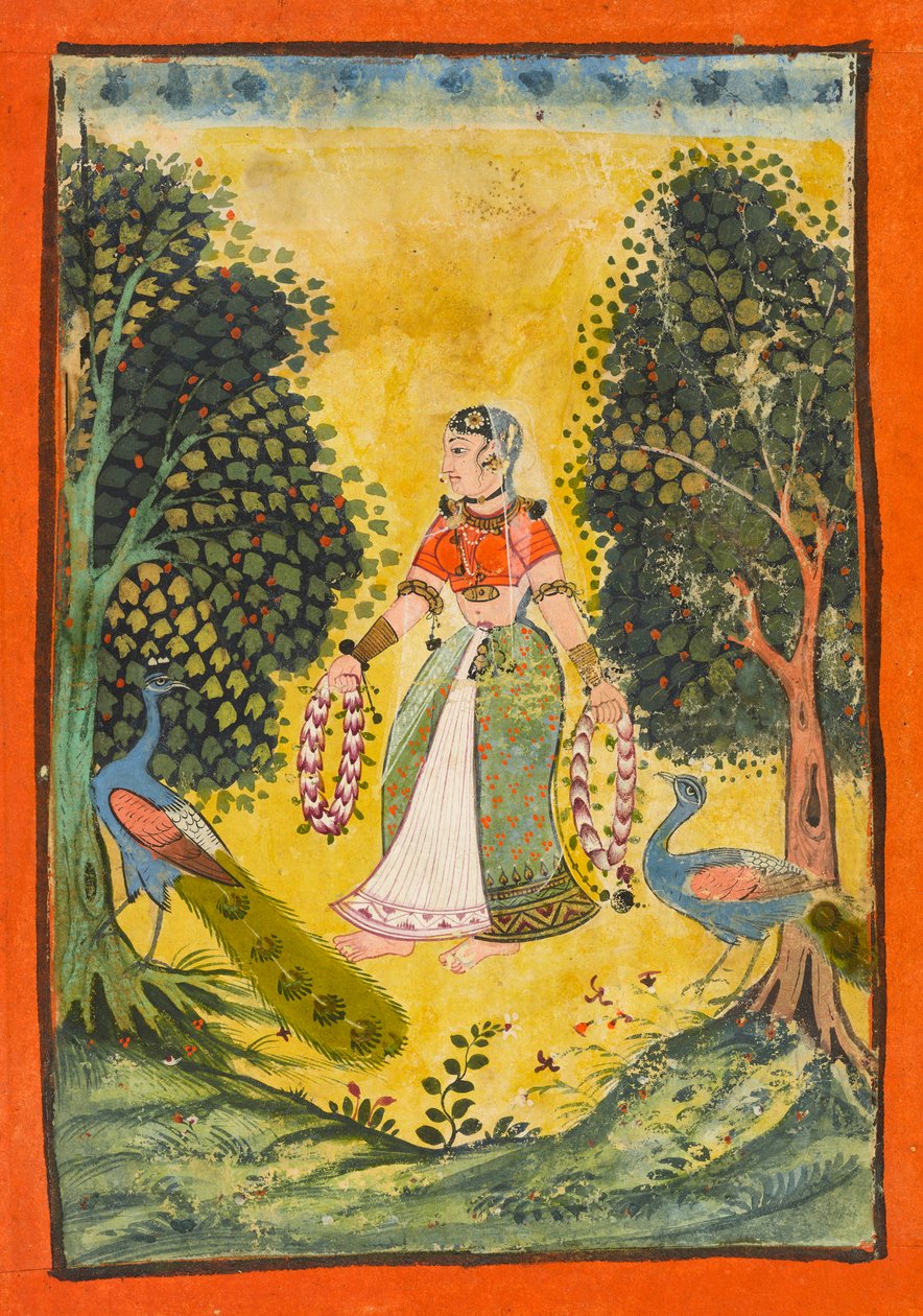 Kakubha Ragini, folio från en <em>Ragamala</em> av Unknown artist