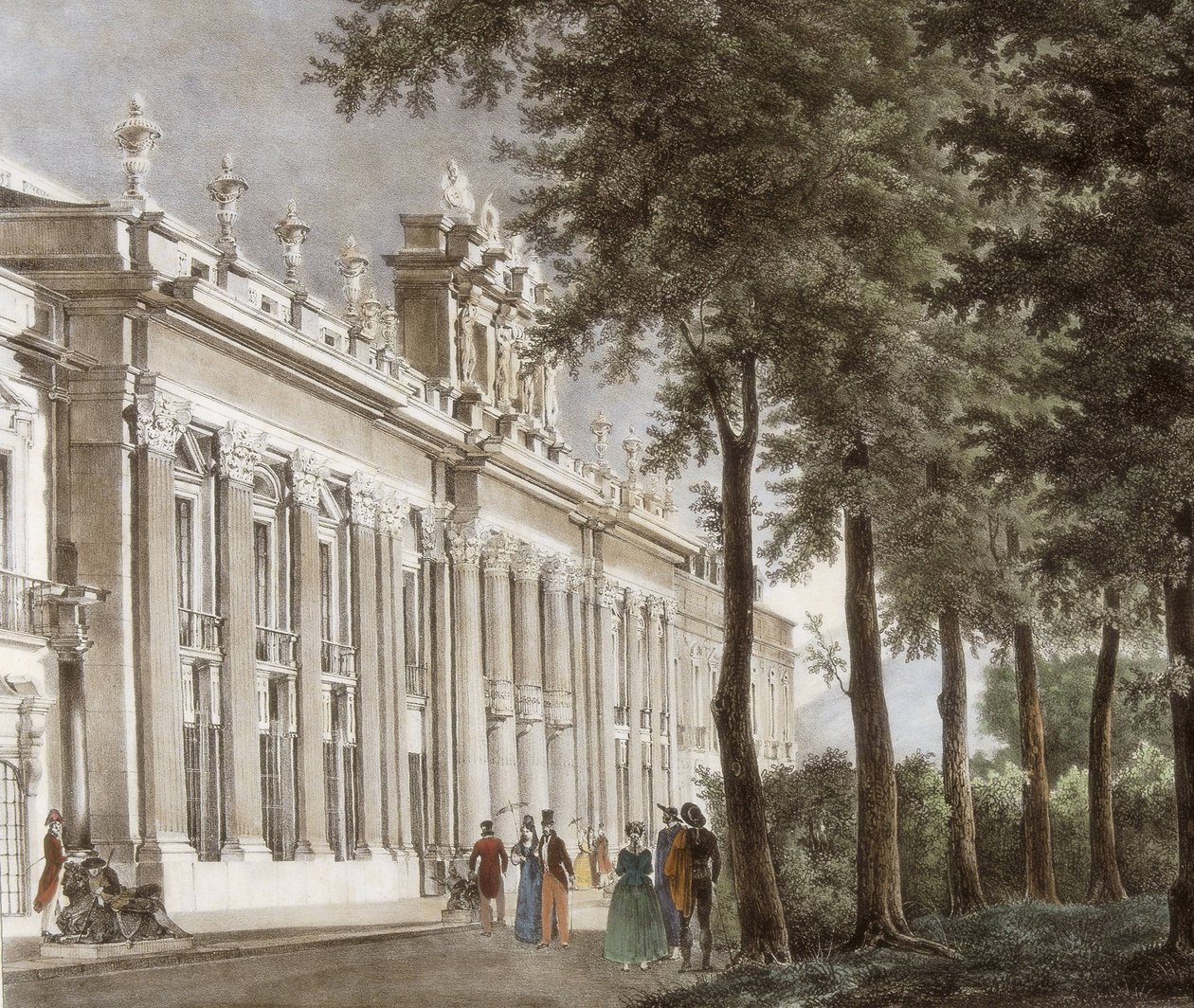 La Granja de San Ildefonso av Unknown artist