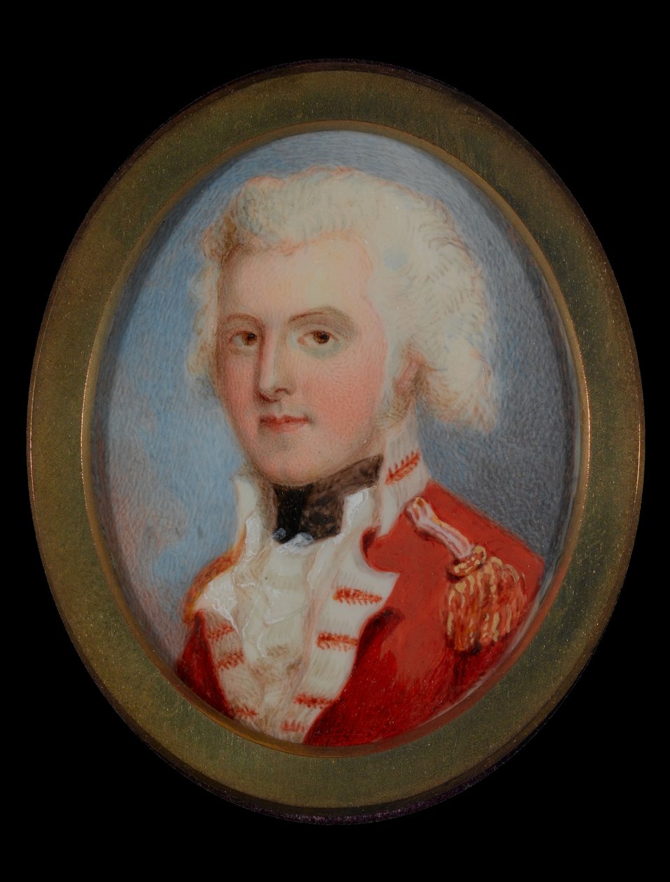 Löjtnant och kapten Samuel Barrett av Unknown artist