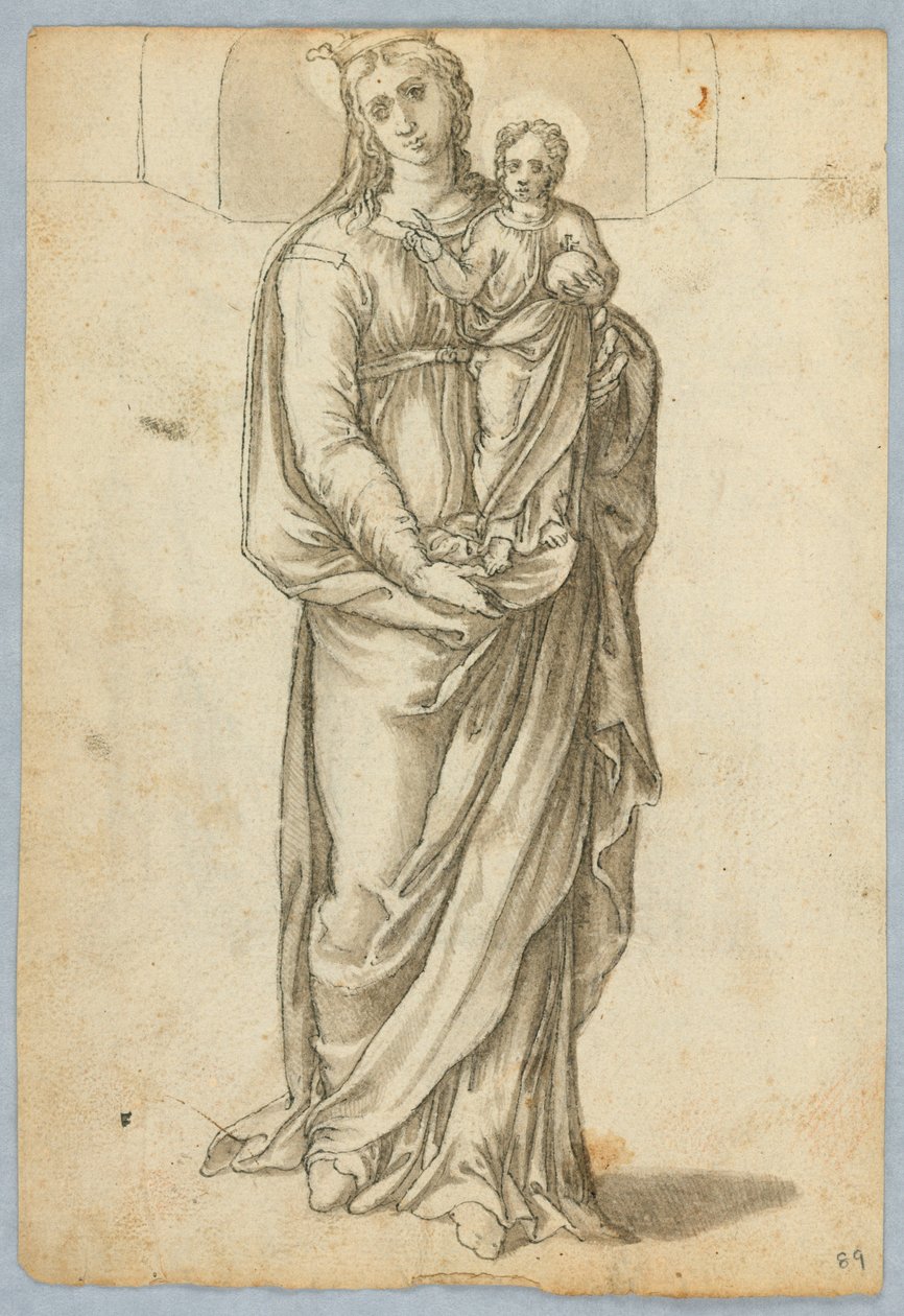 Madonna och barn av Unknown artist