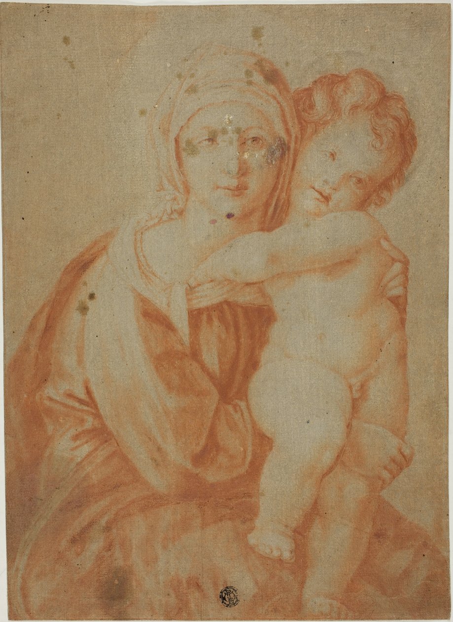 Madonna och barn av Unknown artist