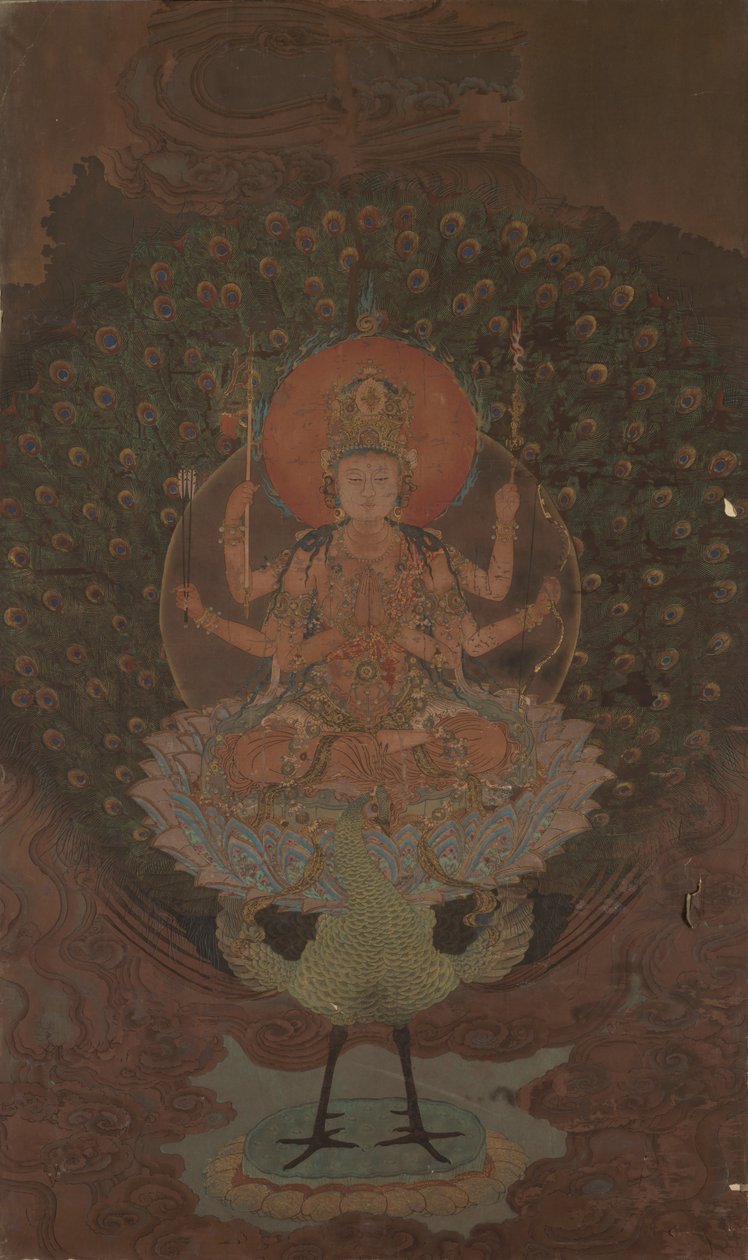 Mayuri Ma (Peacock Miyo) av Unknown artist