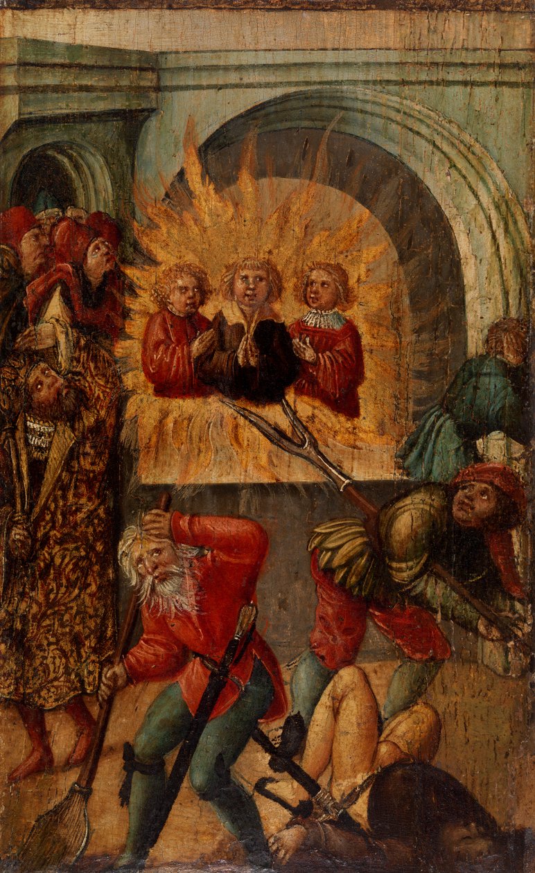 Meshack, Shadrack och Abednego av Unknown artist