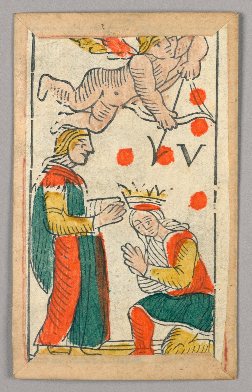 Minchiate (Tarot) spelkort av Unknown artist