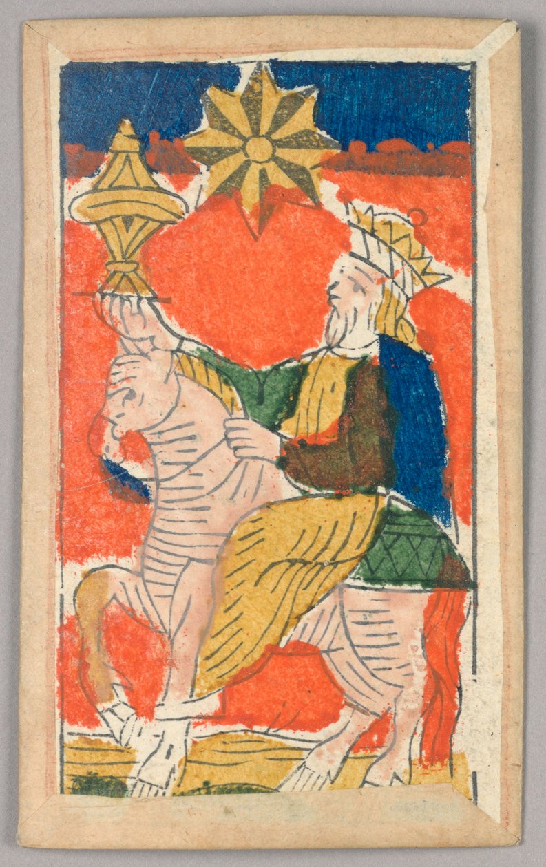 Minchiate (Tarot) spelkort av Unknown artist