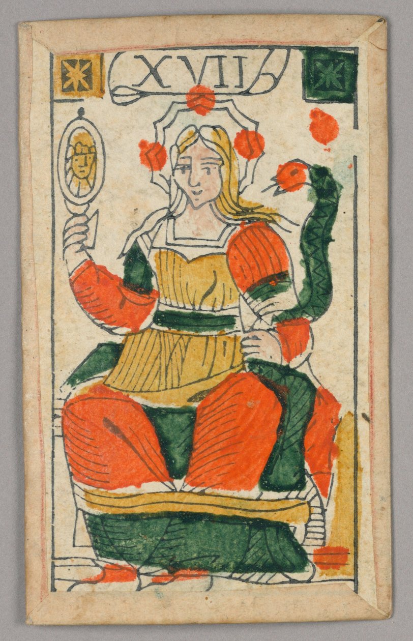 Minchiate (Tarot) spelkort av Unknown artist