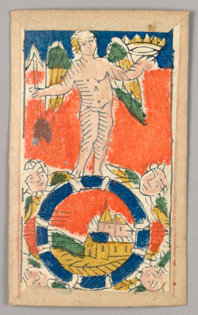 Minchiate (Tarot) spelkort av Unknown artist