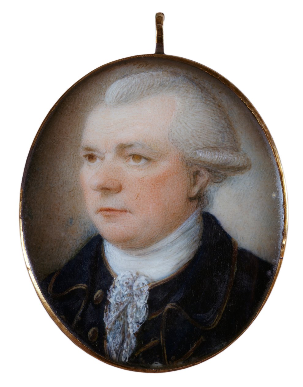 Miniatyrporträtt av kapten John Coxon (målning) av Unknown artist