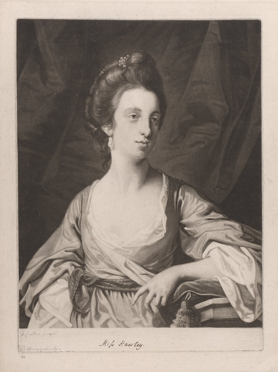 Miss Hawley av Unknown artist