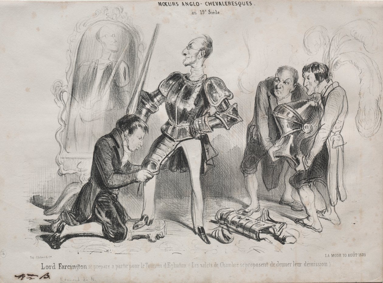 Anglo-riddariska seder av Unknown artist