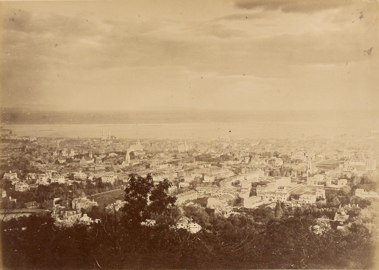 Montreal, panorama av Unknown artist