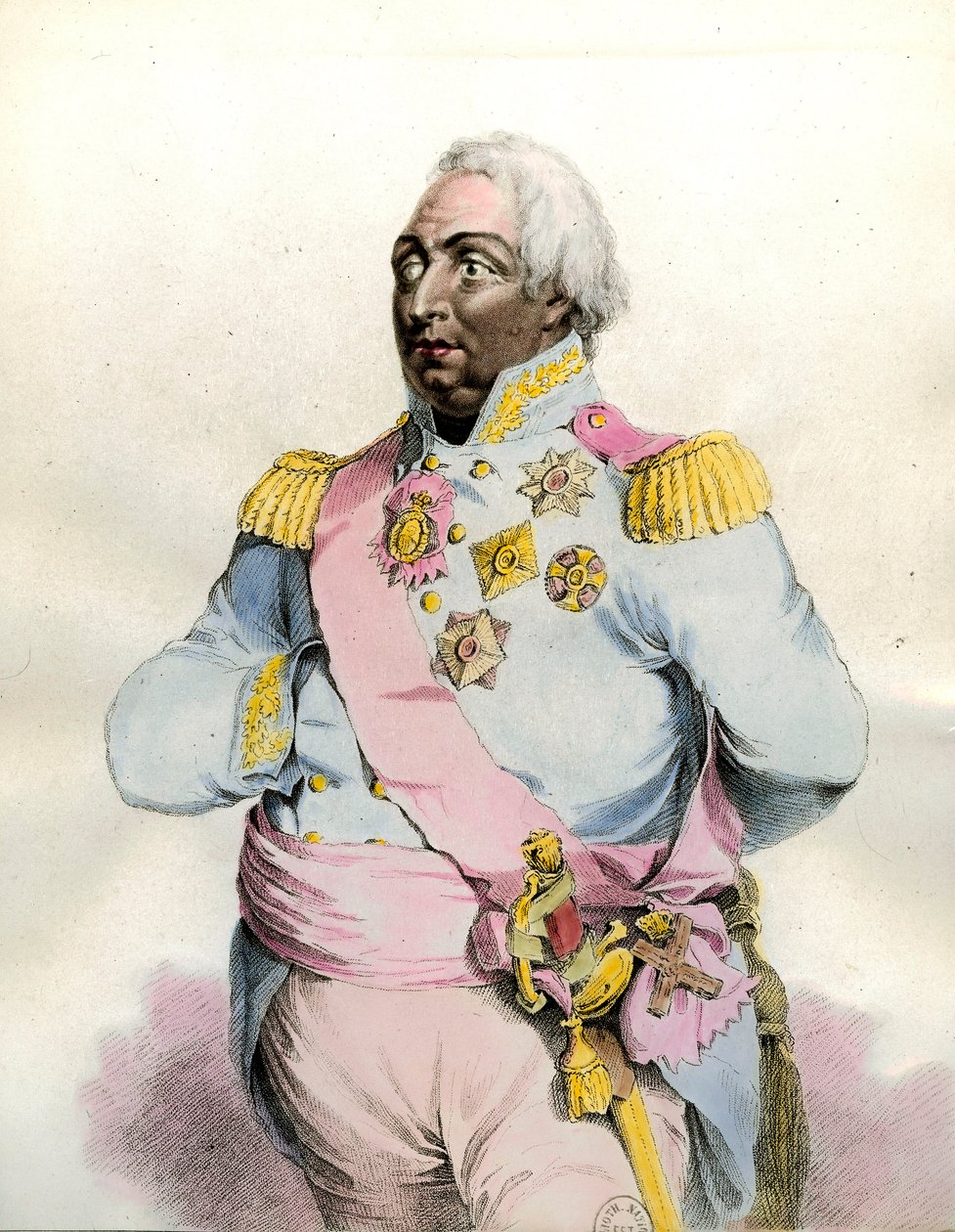 Napoleonkriget: "" Porträtt av Mikhail Golenichtchev Kutuzov (Golenishchev-Kutuzov) (1745-1813), prins av Smolensk och rysk marechal""" Gravyr av 1800-talets privatsamling av Unknown artist