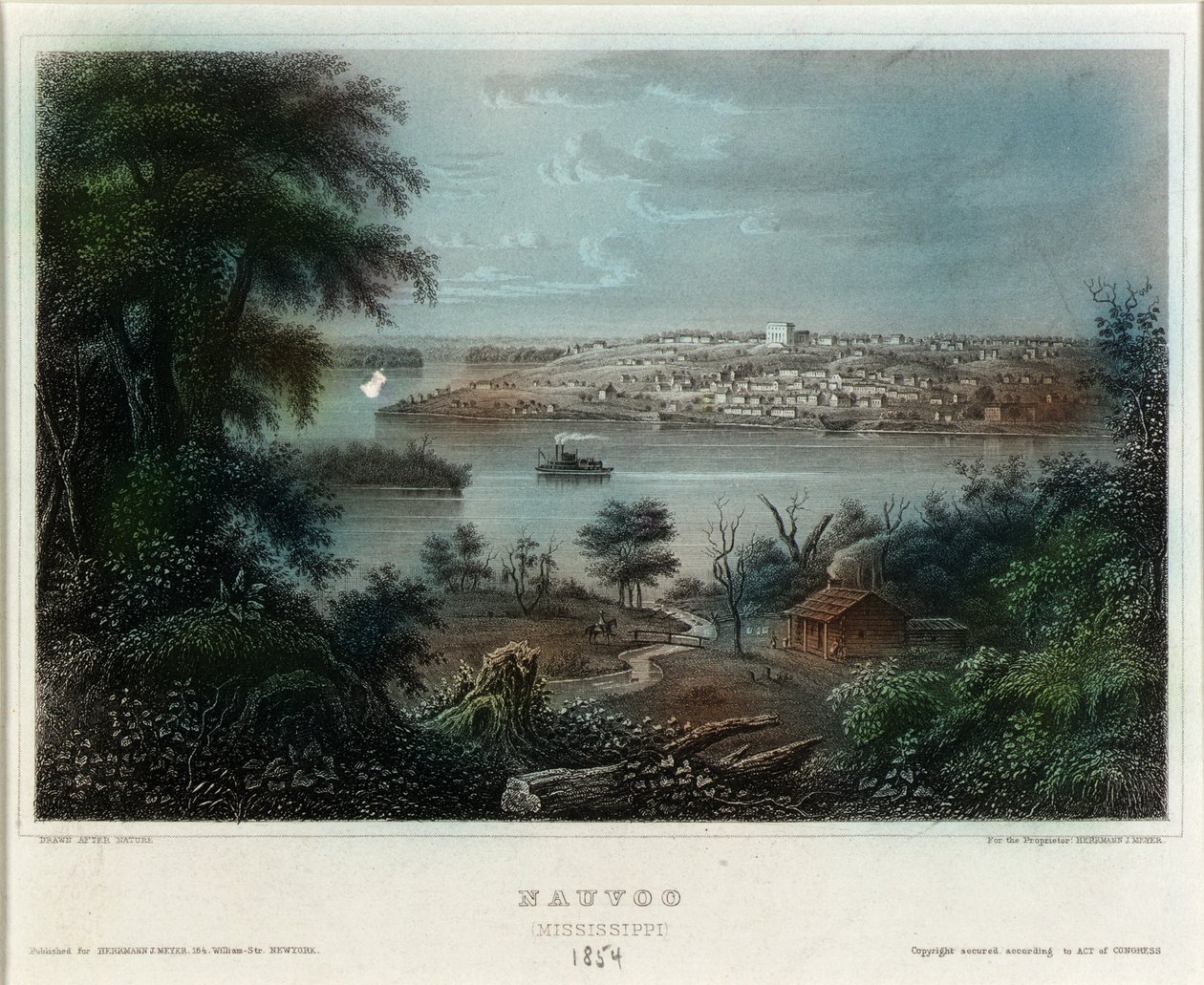 Nauvoo (Mississippi) av Unknown artist