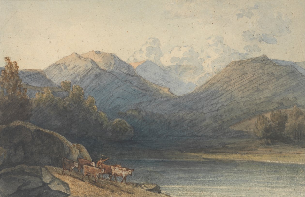 Nära Ambleside av Unknown artist