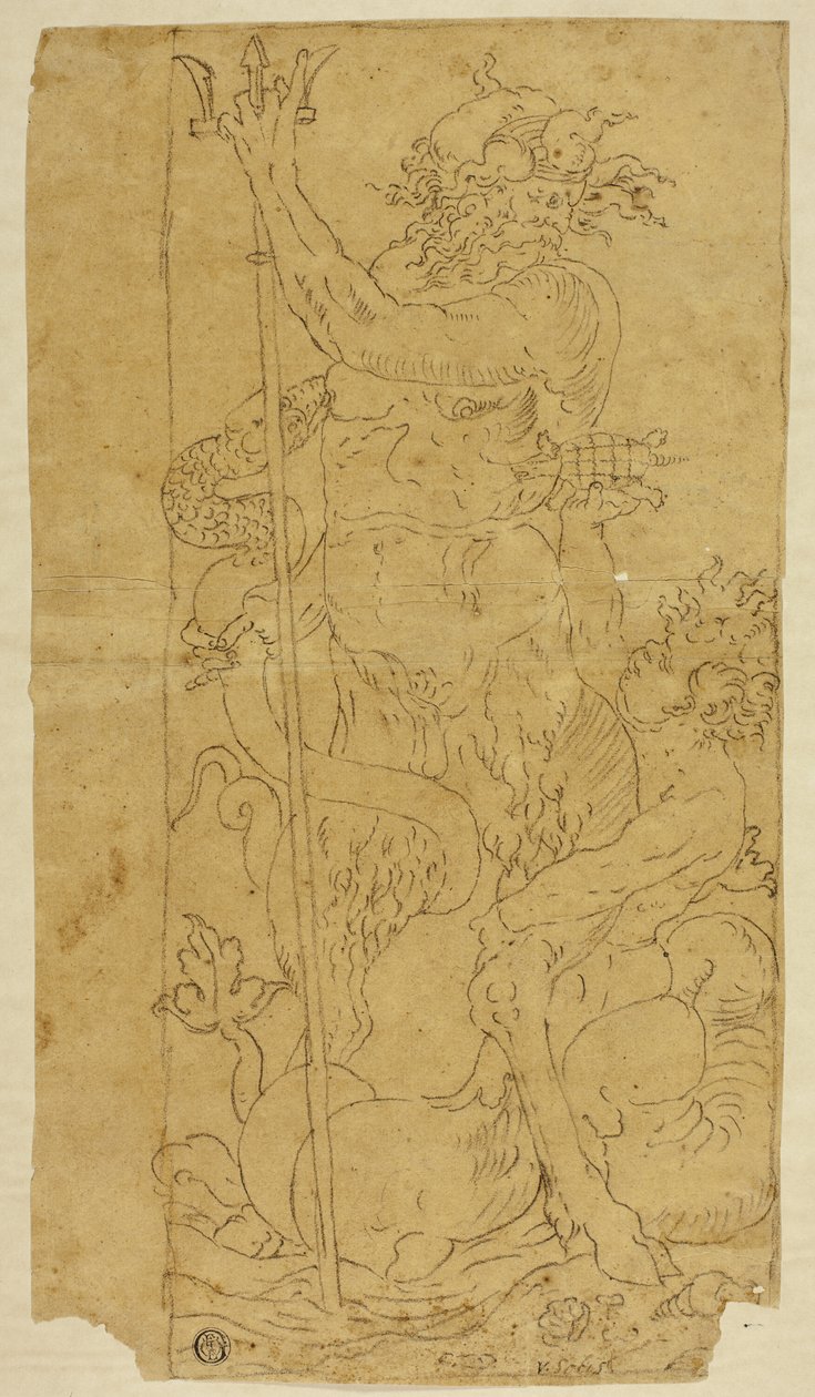 Neptunus och Triton av Unknown artist