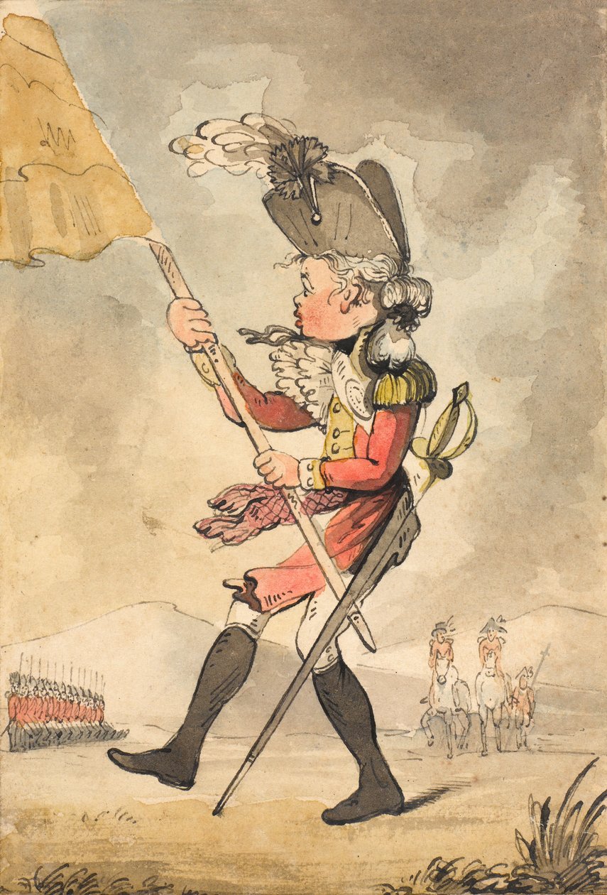?O La! O La! kära ljuva vind reserv men tills jag passerar Generalen?, 1796. av Unknown