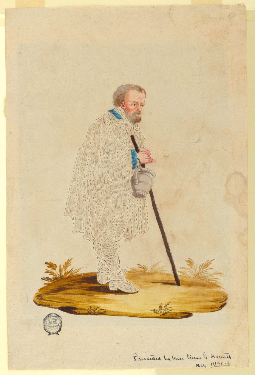 Gammal tiggare av Unknown artist