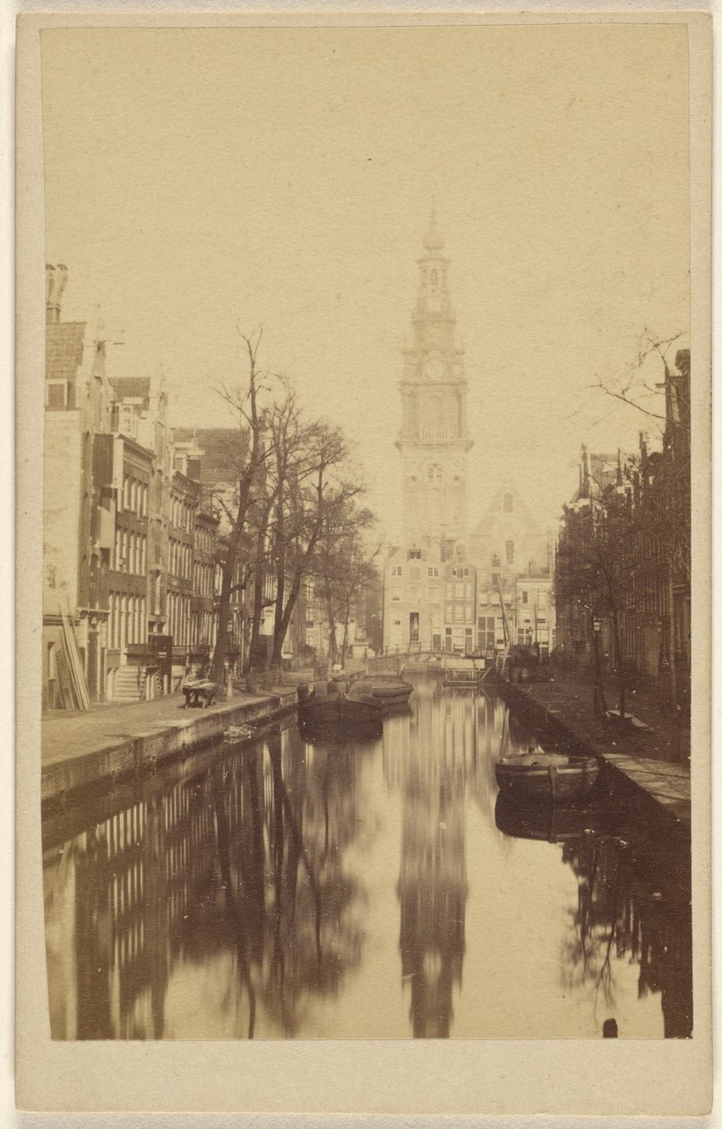 Gamla kyrkan, Amsterdam av Unknown artist