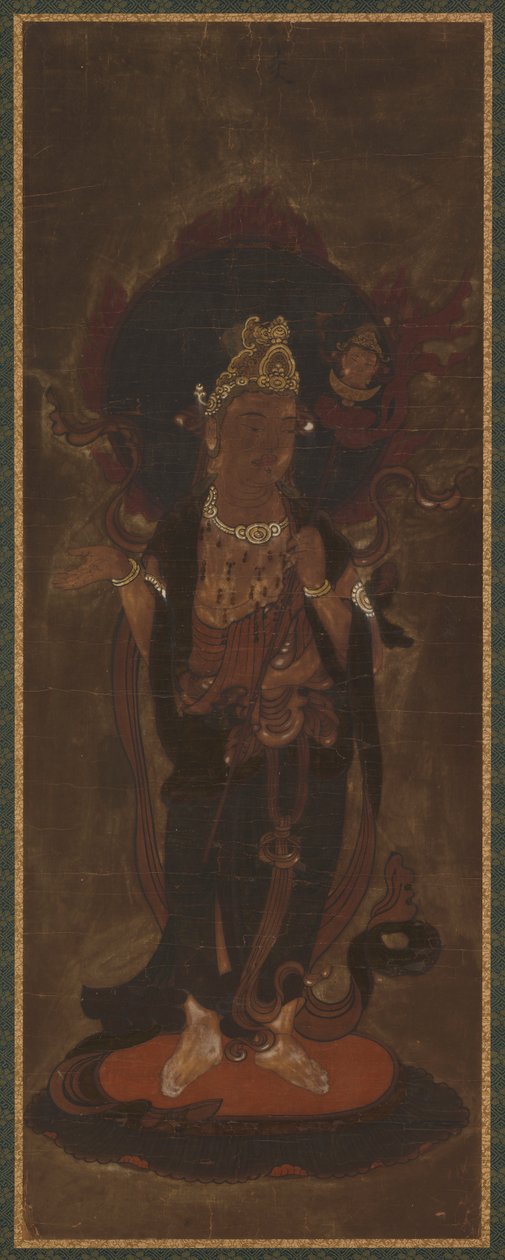 En av de tolv deva: Emma-ten (<em>Yama</em> eller <em>Suyama-deva</em>?) av Unknown artist