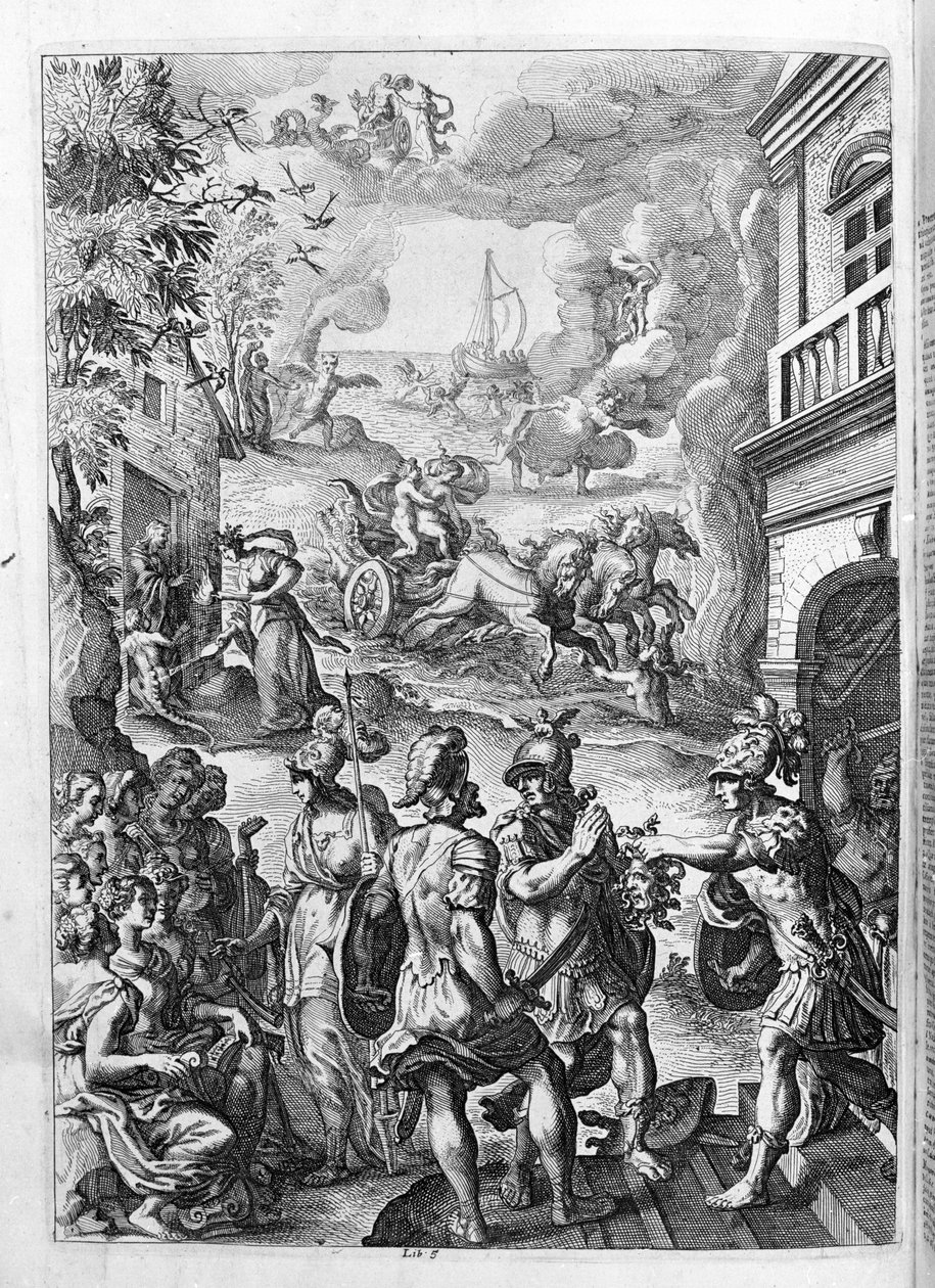 Ovidius (Ovidius) - illustration till bok 15 - (P. Ovidius