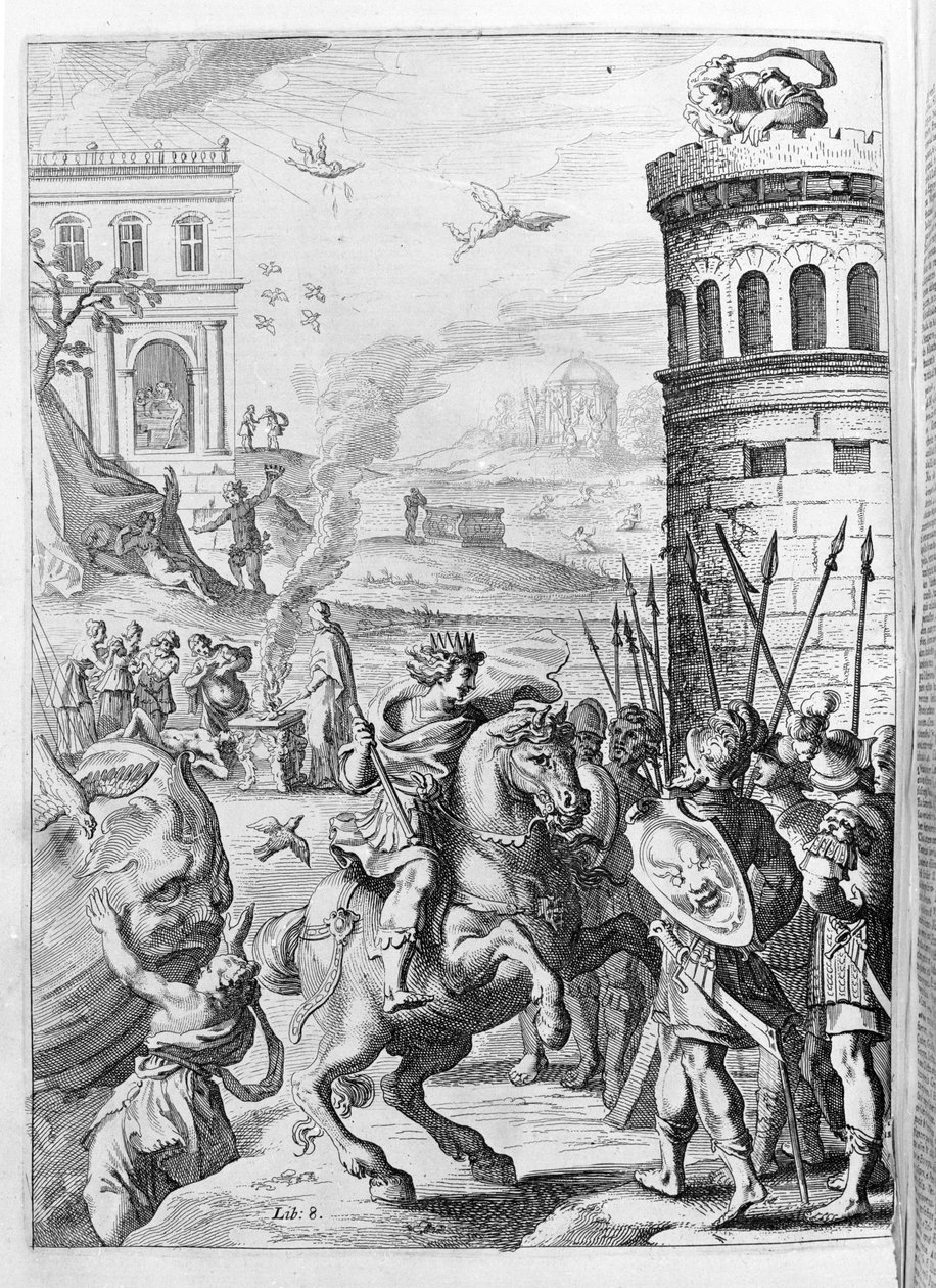 Ovidius (Ovidius) - illustration till bok 15 - (P. Ovidius