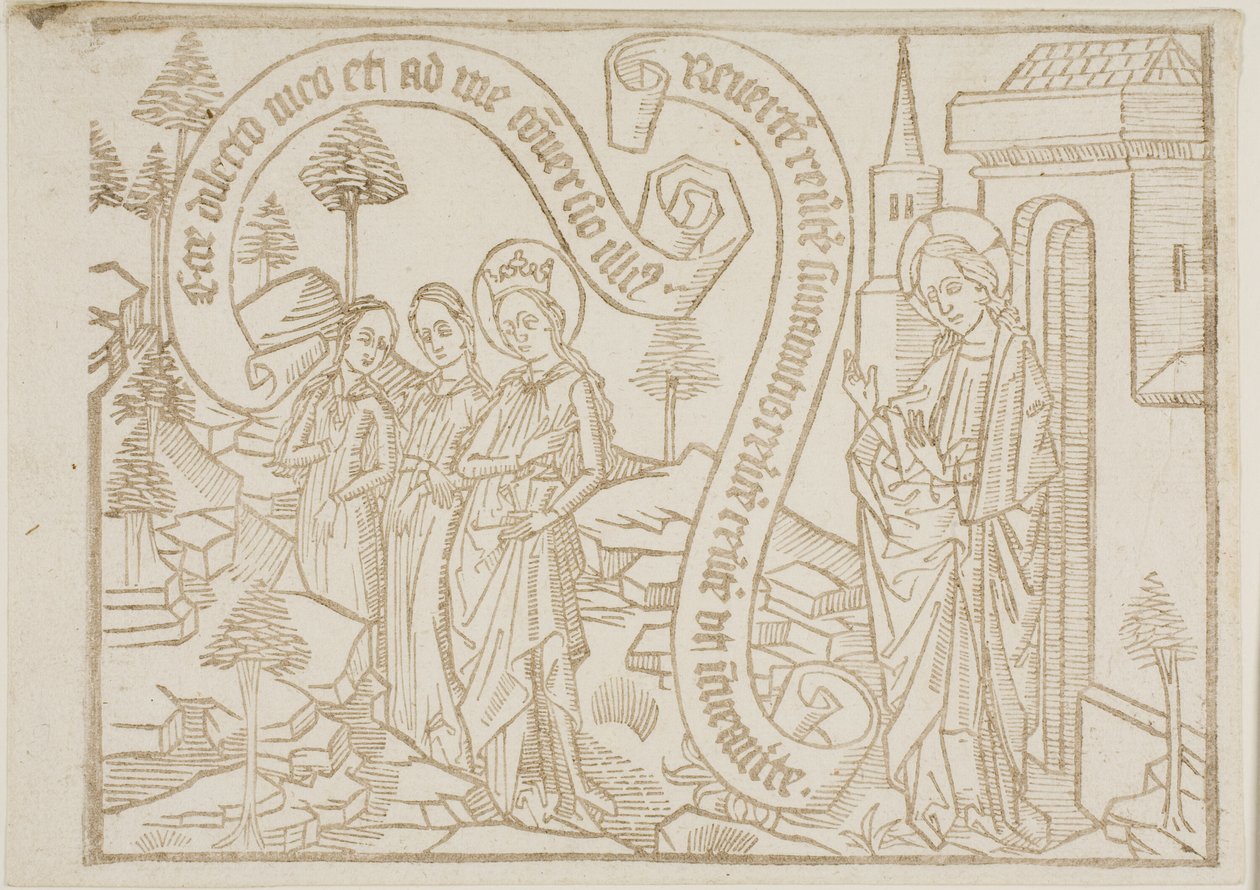 Sida från Canticum Canticorum (Salomos sång) av Unknown artist