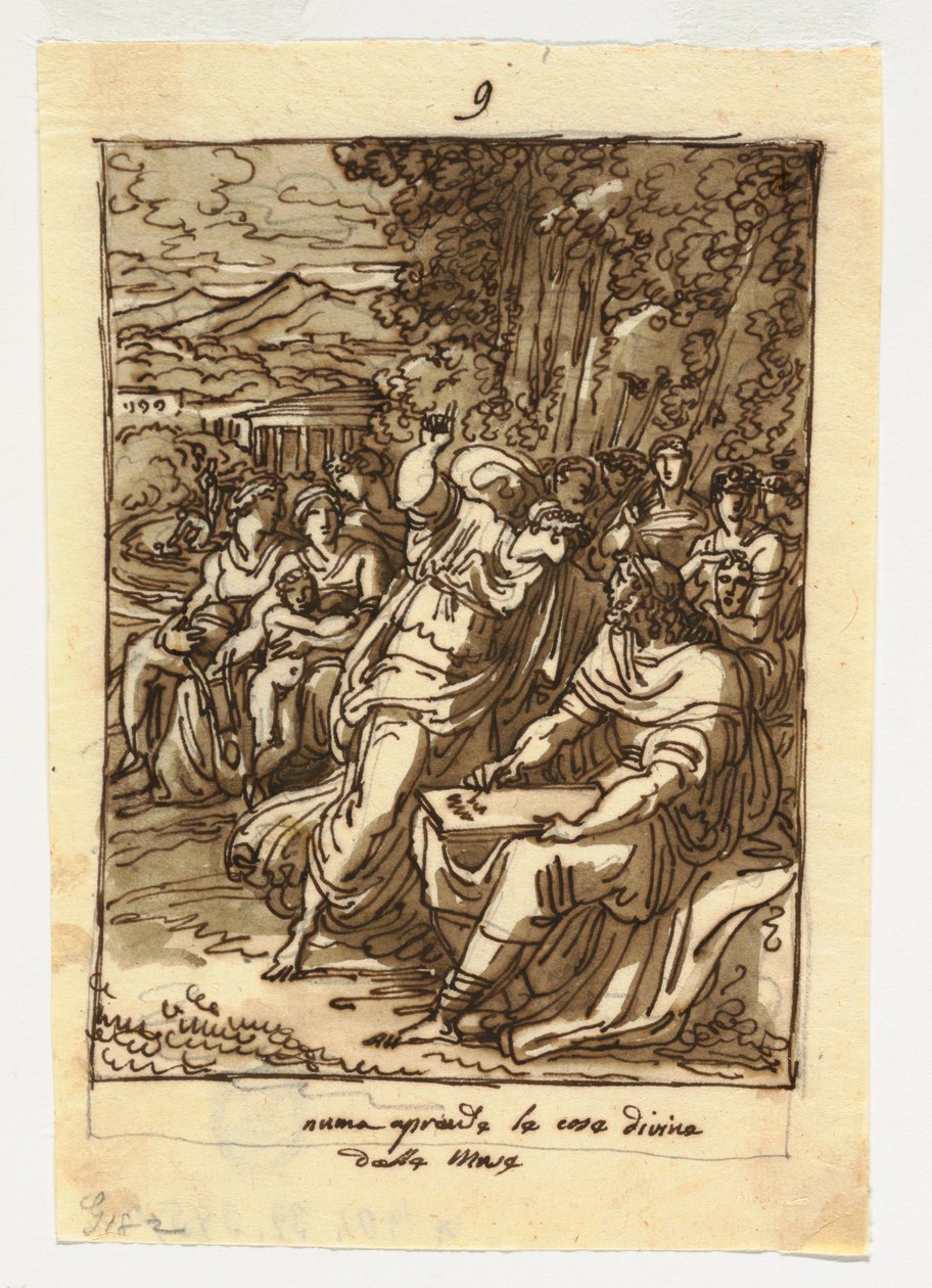 Milzetti-palatset, Faenza; av Unknown artist