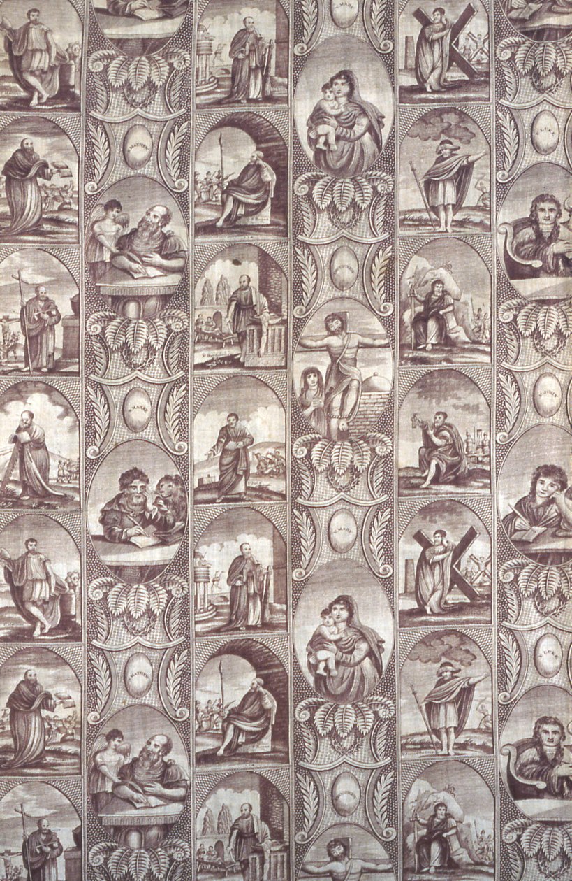 Panel (inredningsväv) av Unknown artist