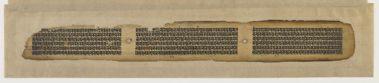 Parinirvana of Buddha, från ett Prajnaparamita-manuskript av Unknown artist