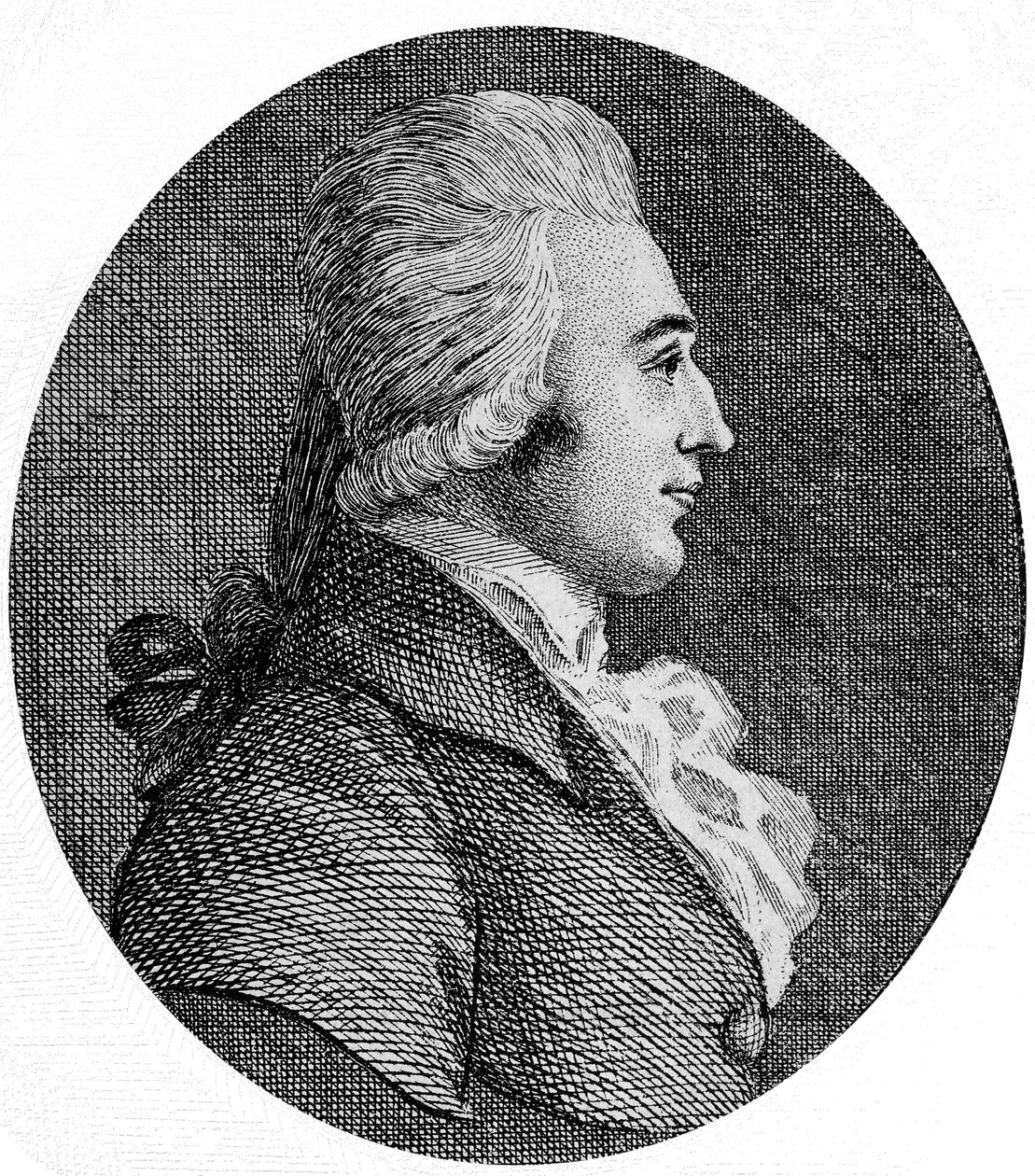 Paul Wranizky (Wranitzky) tjeckisk kompositör, violinist och dirigent - Pavel Vranicky (1756 -1808), tjeckisk kompositör och violinist av Unknown artist