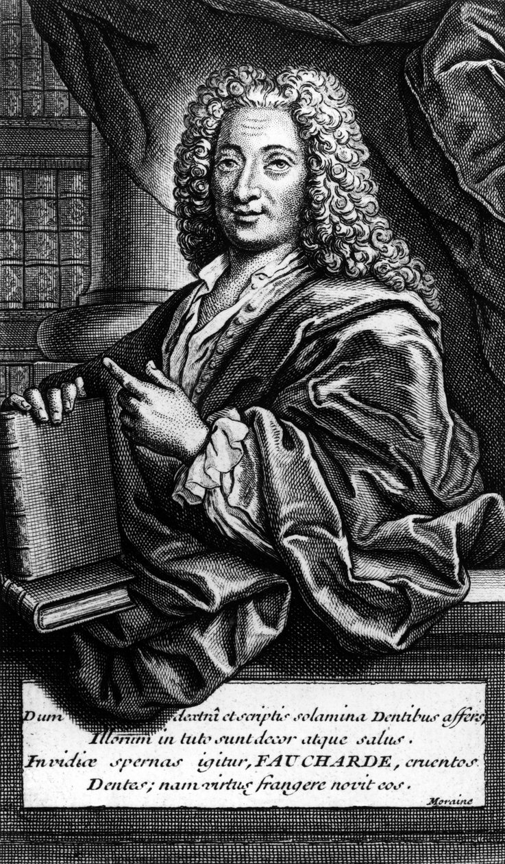 Pierre FAUCHARD (1678-1761) fransk kirurg och tandläkare. av Unknown artist