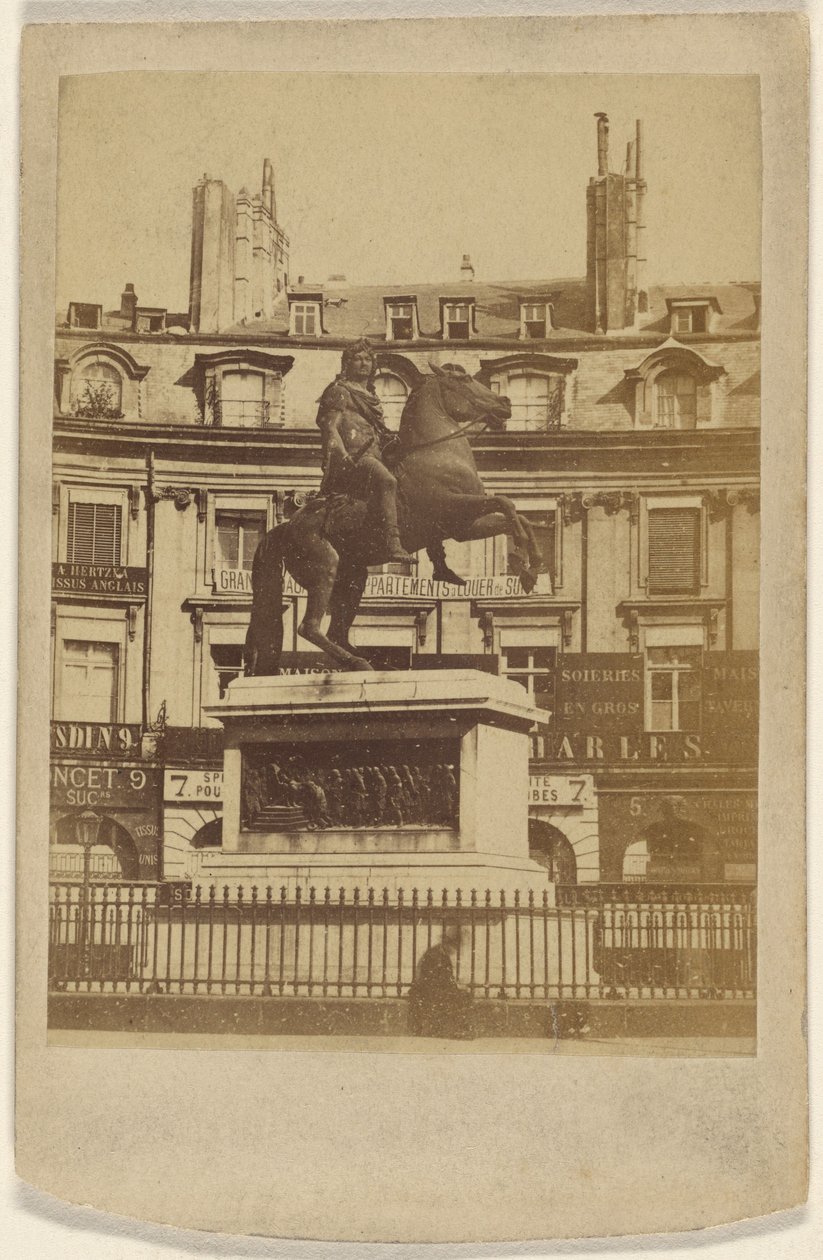 Place des Victoires av Unknown artist