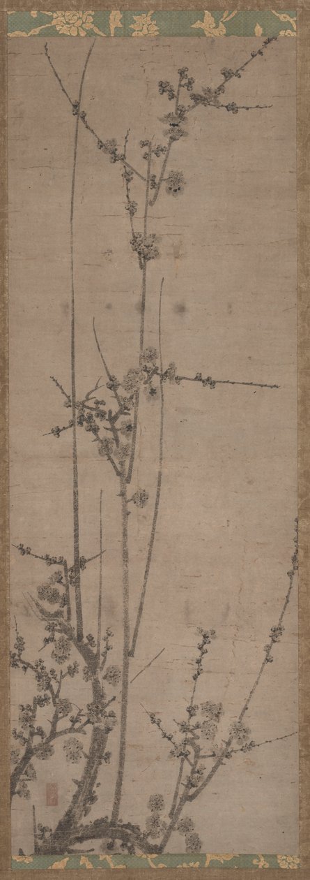 Plommonblommor av Unknown artist