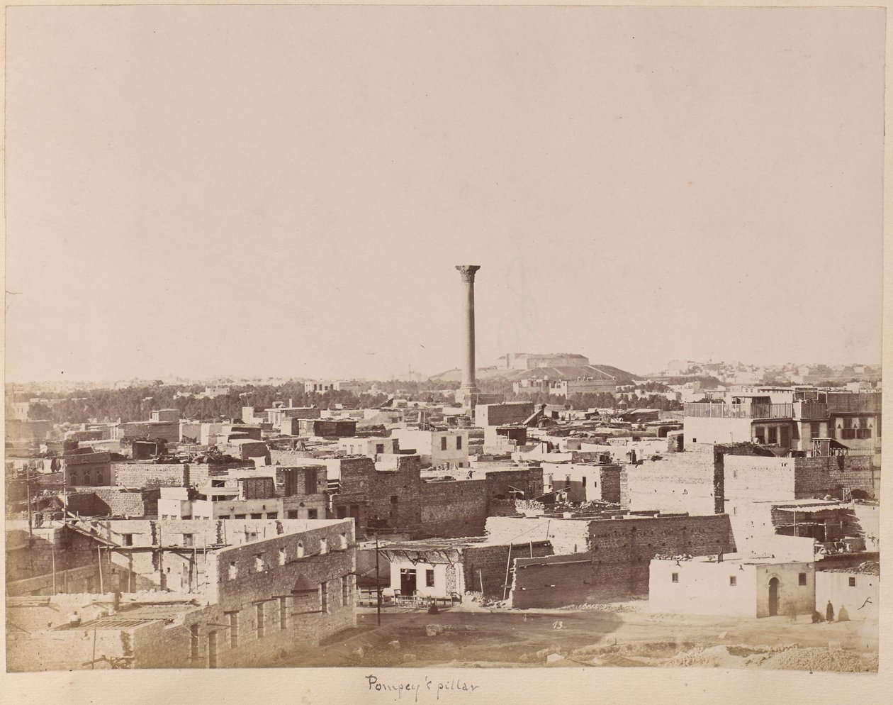 Pompejus pelare av Unknown artist