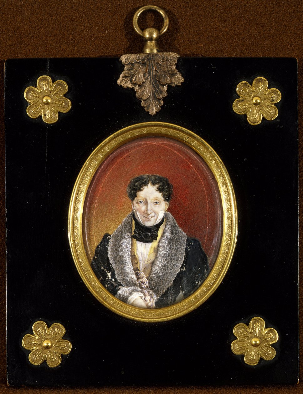Porträtt av balettmästaren Charles Louis (Charles-Louis) Didelot (1767-1837) (Porträtt av balettmästaren C. L. Didelot). Anonymt verk, olja på kartong, ca 1820. 1800-talsporträtt, klassicism. State Museum of Theatre and Music Art, Saint Peters av Unknown artist