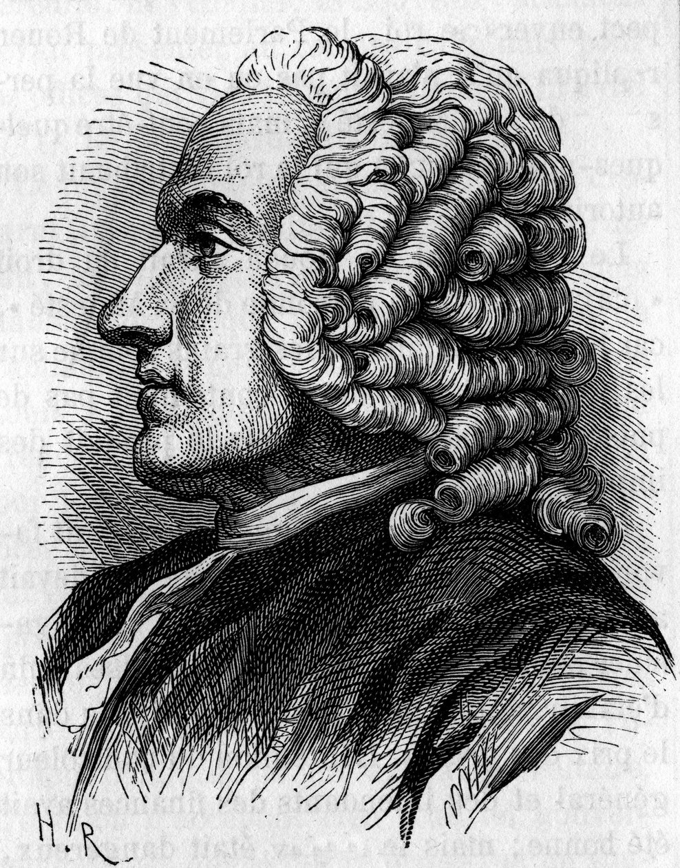 Porträtt av Abbe Terray (Terray) fransk statsman, finanschef (1715-1778). av Unknown artist