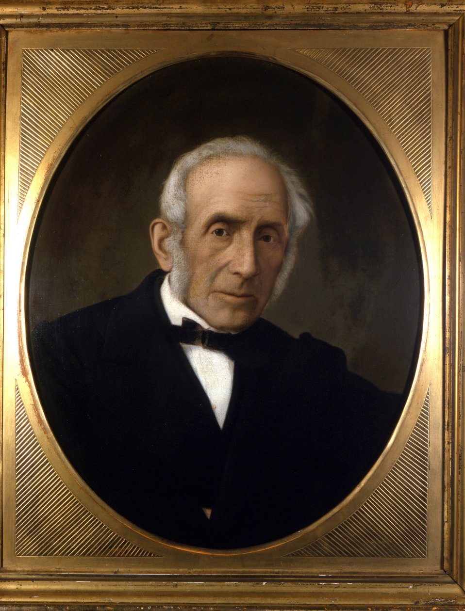 Porträtt av Alessandro Manzoni (1785 - 1873), italiensk författare Anonym målning. 1800-talets Milano, casa del Manzoni av Unknown artist