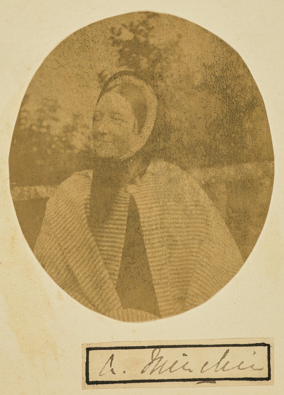 [Porträtt av Amelia Minchin] av Unknown artist