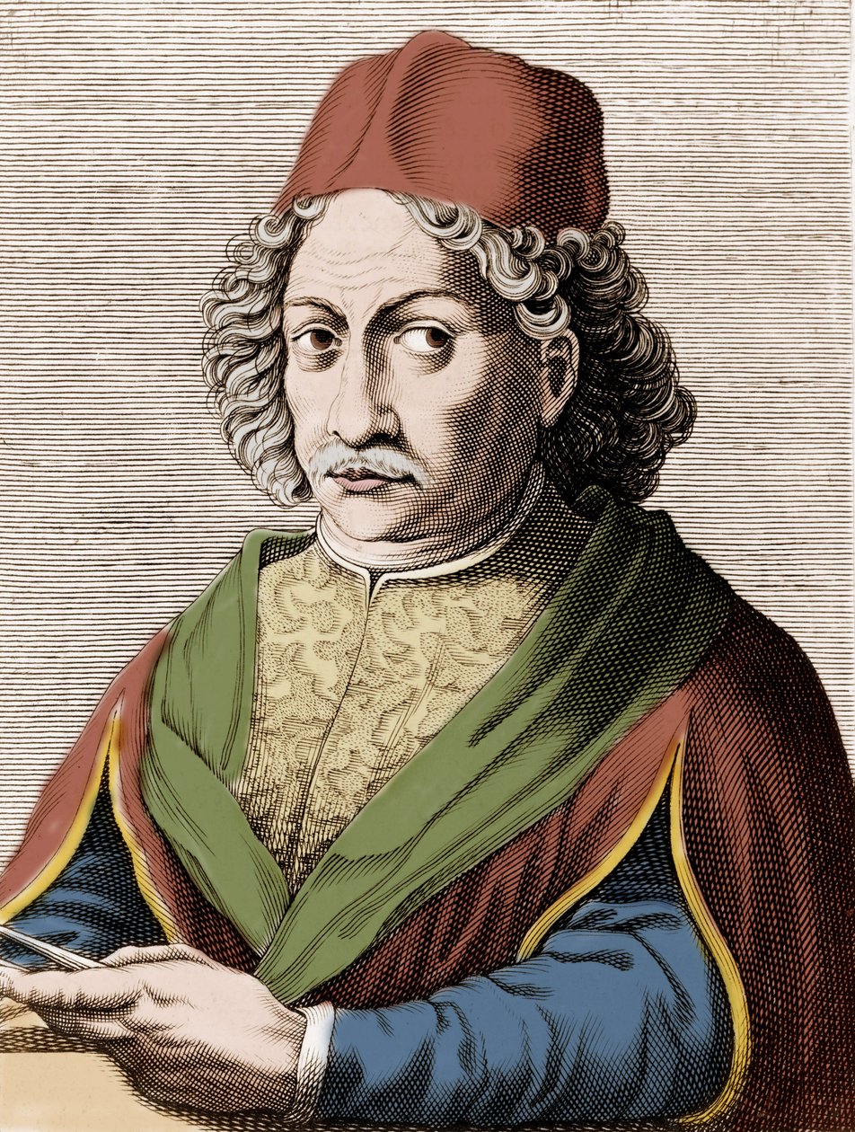 Porträtt av Andrea Verrocchio (1435 - 1488). av Unknown artist