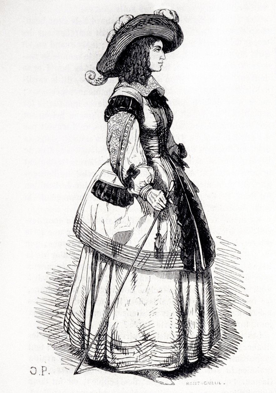 Porträtt av Anne Marie Louise d