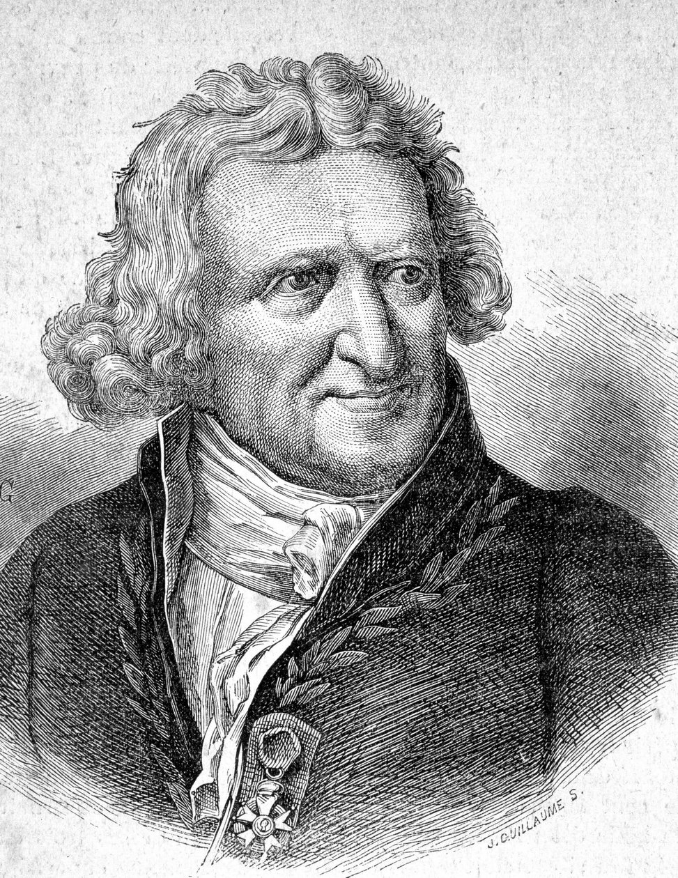 Porträtt av Antoine Augustin Parmentier (1737 - 1813), fransk militärapotekare och agronom - i "" Les Contemporains", n.d. sent 1800-tal. av Unknown artist