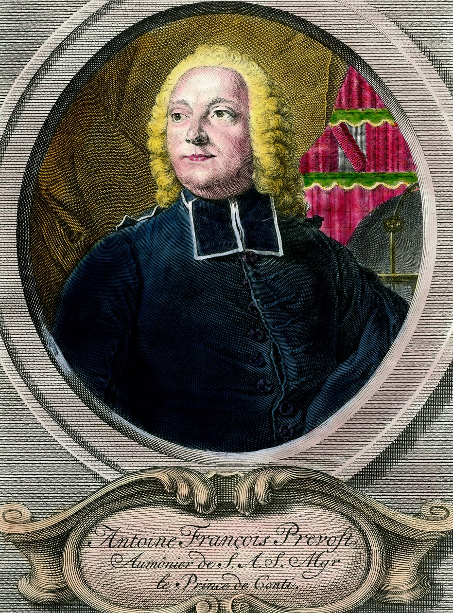 Porträtt av Antoine Francois Prevost d