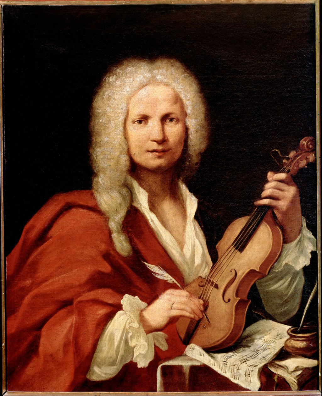 Porträtt av Antonio Vivaldi av Unknown artist