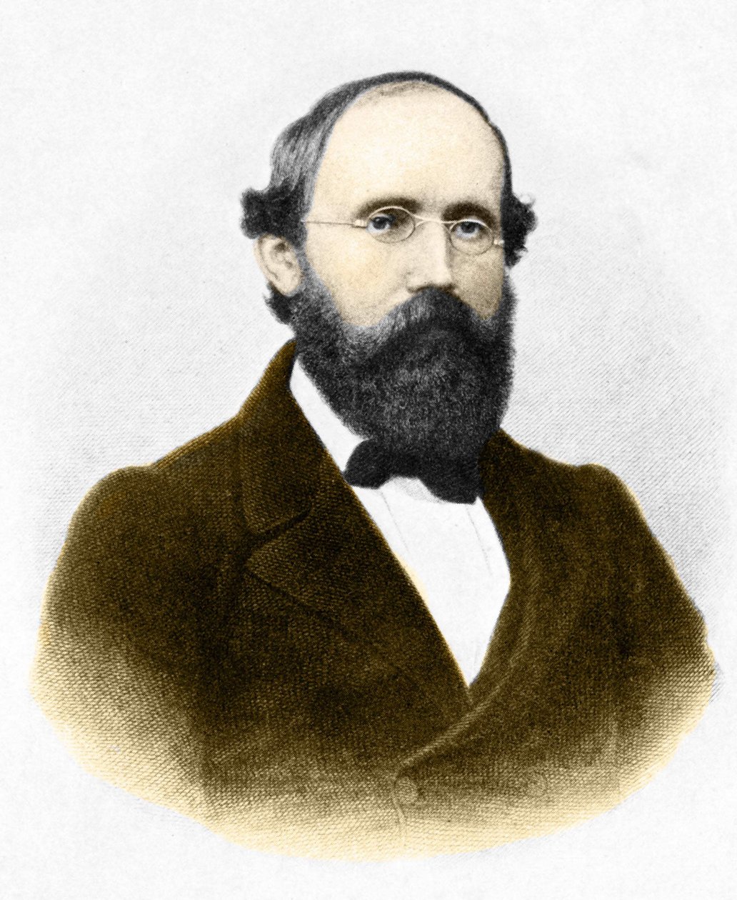 Porträtt av Bernhard Riemann (1826-1866.) tysk matematiker av Unknown artist