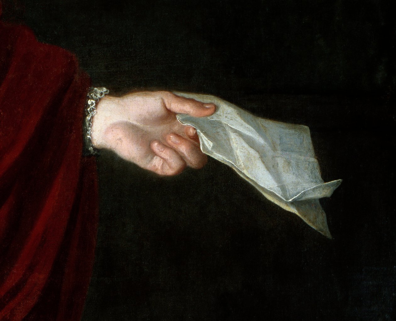 Porträtt av kardinal de Cambout de Coislin (1636-1706) eveque d