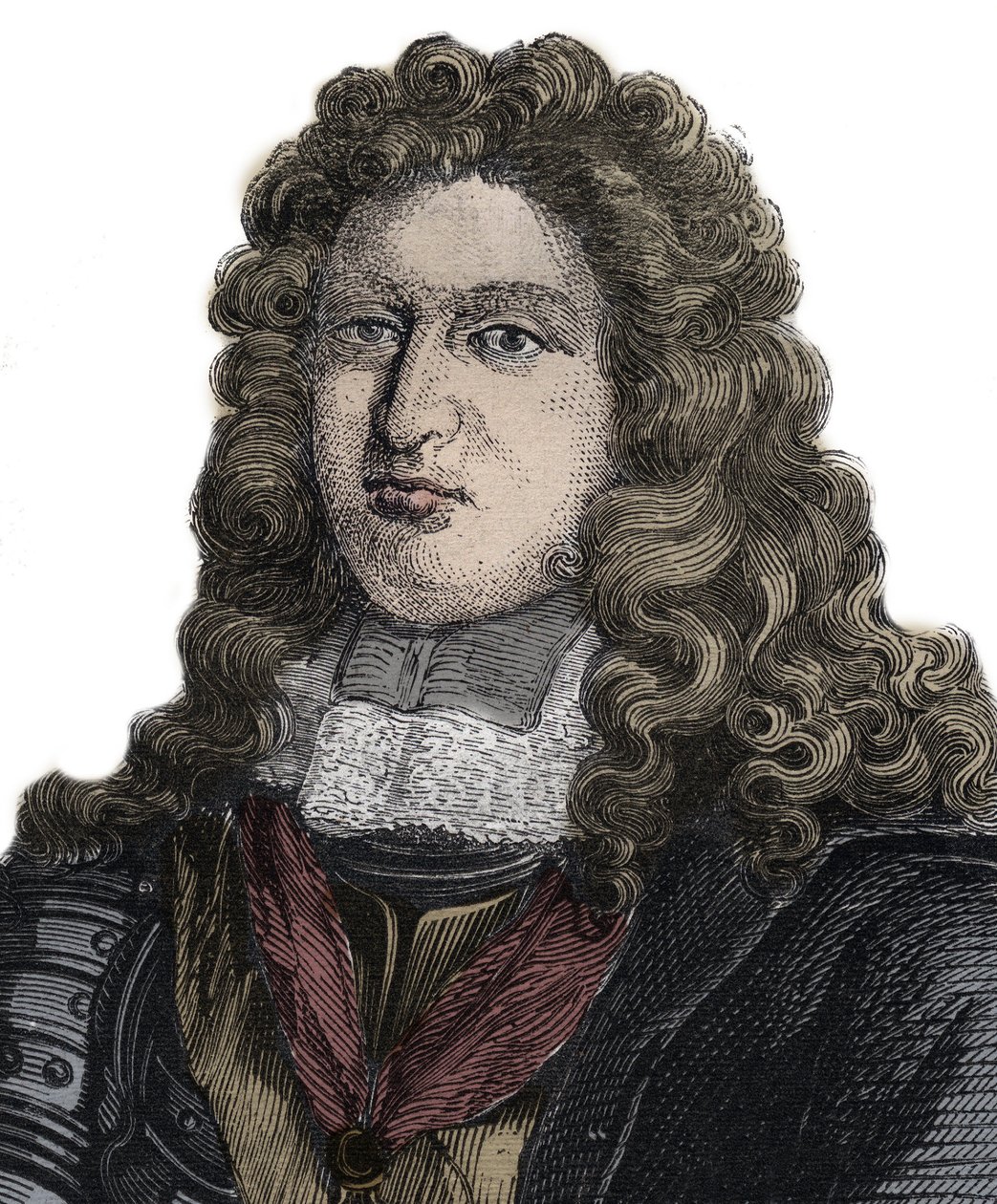 Porträtt av Charles Auguste de La Fare Comte de Laugères (1644-1712), fransk poet av Unknown artist