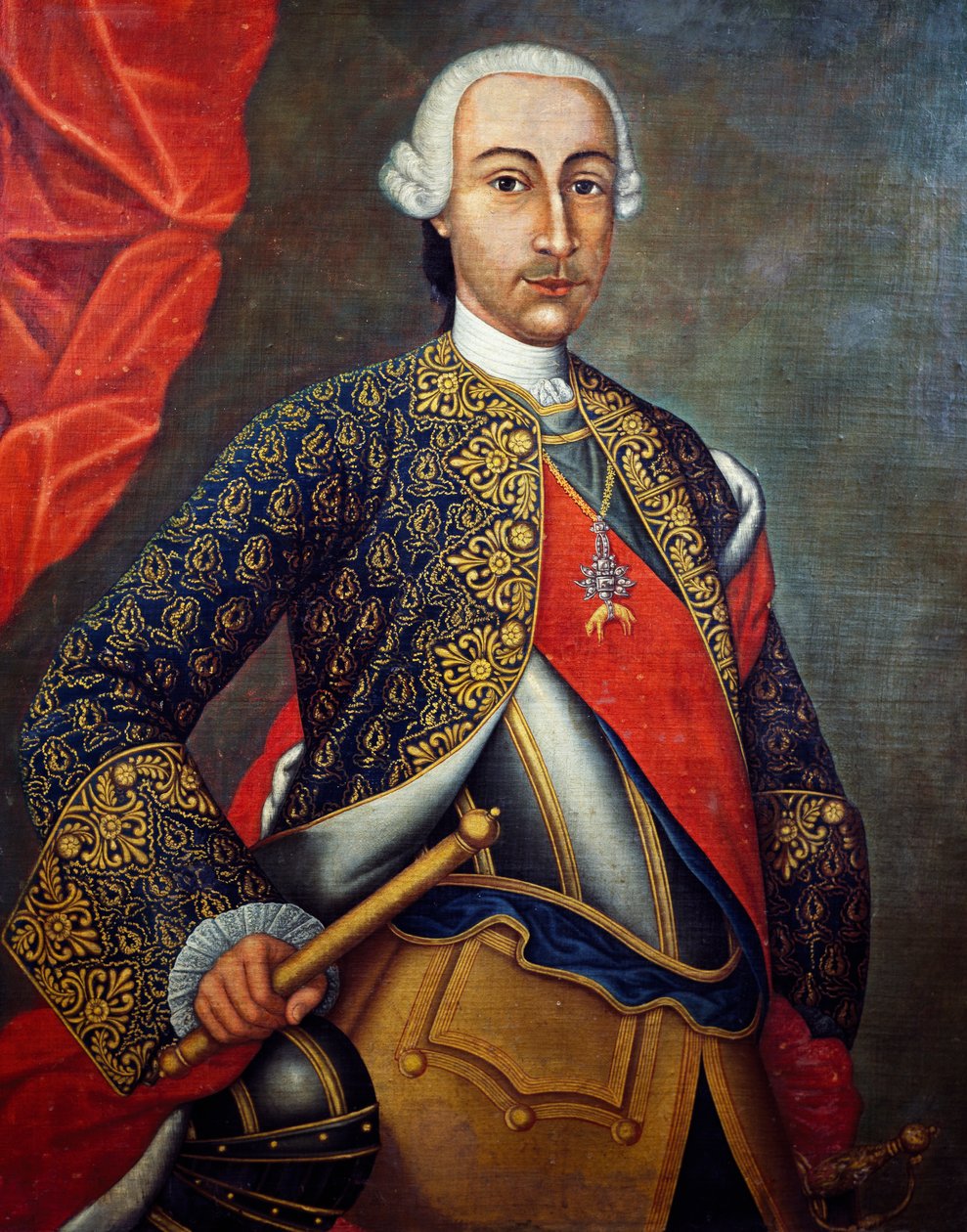 Porträtt av Karl III av Bourbon (Madrid av Unknown artist